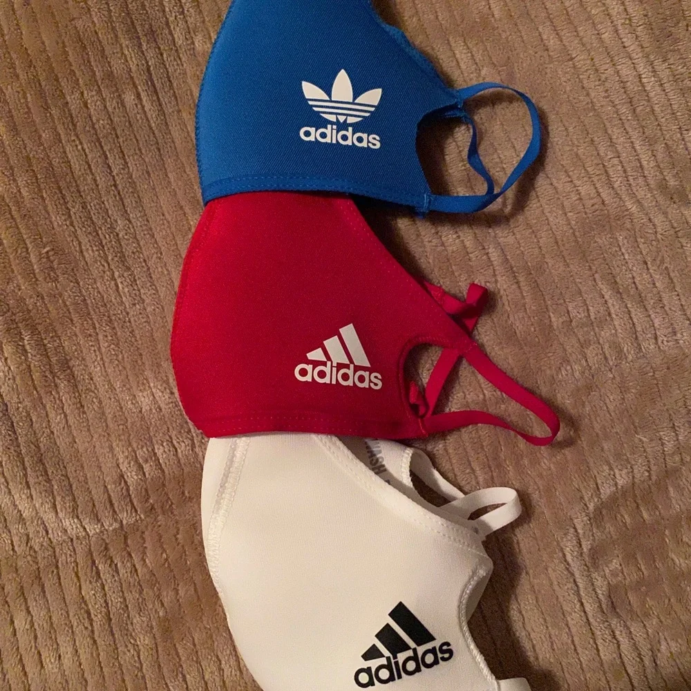 Adidas Masks Sz Small set of 3